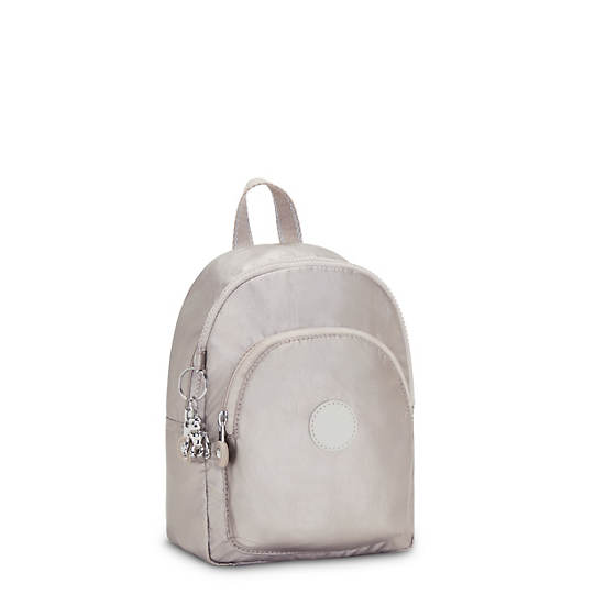 Sacs À Dos Kipling Curtis Compact Metallic Convertible Beige | FR 1671JP
